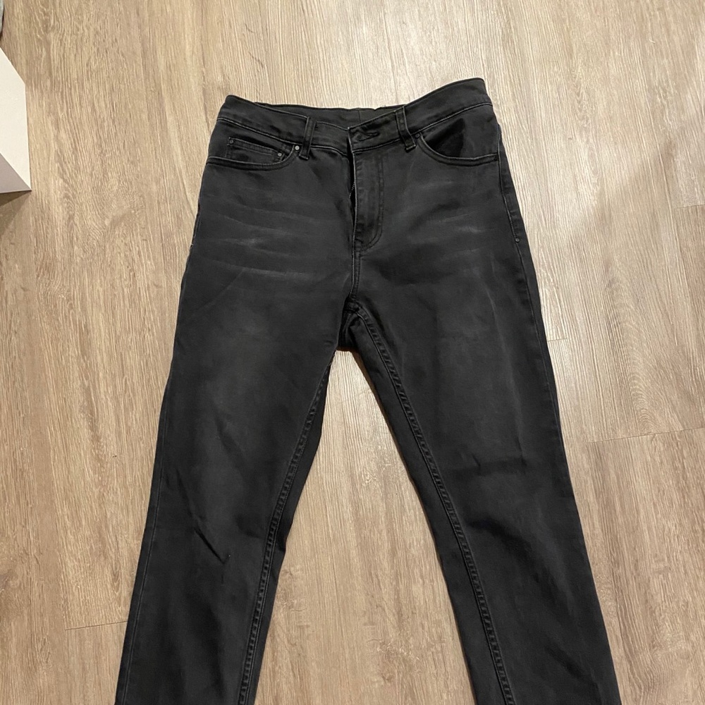 Ovadia and Sons Faded Black Skinny Jeans